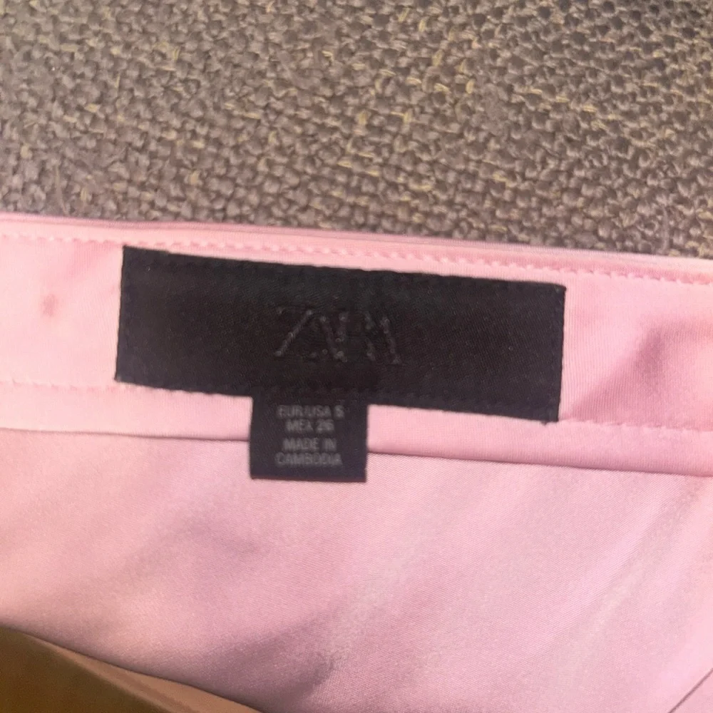 Zara Baby Pink Satin Maxi Skirt - Picture 3 of 3